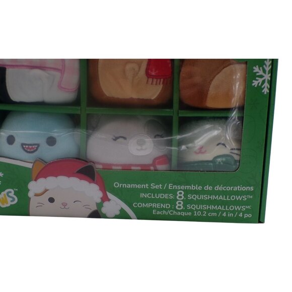 NEW 2022 Original Squishmallows 4" Christmas Plush Ornament Winter Set-8 - Picture 4 of 4